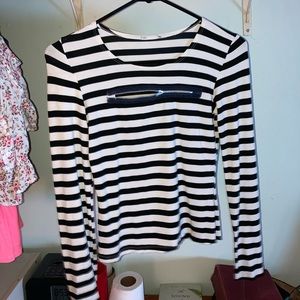 Long sleeve zipper shirt